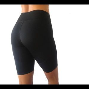 Women’s Black Active Workout Biker Shorts